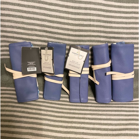 Threshold Other - Threshold Roll-Up Pencil Pouches (5)‎ NWT